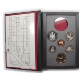 1991 Canada Proof Set with NO SILVER Dollar