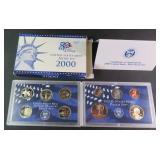 2000 U.S. Mint Proof Set with State Quarters