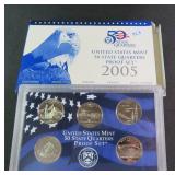 2005 U.S. Mint State Quarter Proof Set