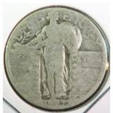 1927 Silver Standing Liberty Quarter