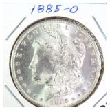 Mint State 1885-O Silver Morgan Dollar