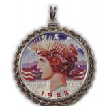 Enhanced 1922 SILVER PEACE DOLLAR