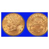 1903 Liberty Gold $20 Double Eagle PCGS MS-62