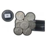 TEN (10) Silver Walking Liberty Half Dollars