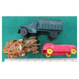 Tin Litho, Soft Rubber and Hard Rubber