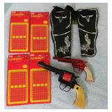 Caps, Holsters and Guns, all plastic