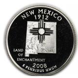 2008-S Silver Proof State Washington Quarter