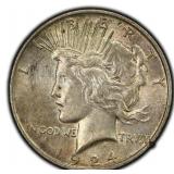 1924-P Peace Dollar Silver U.S. Philadelphia Mint