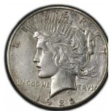 1922-S Peace Dollar Silver U.S San Francisco Mint