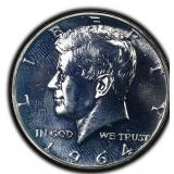 1964 90% Silver Proof Kennedy Half Dollar Coin