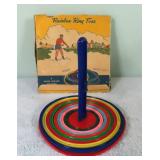 Vintage Rainbow Ring Toss with Original Box (poor)