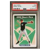 1993 TOPPS #98 DEREK JETER (RC) PSA 4