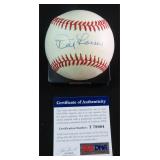 DON LARSEN SIGNED American League Baseball PSADNA