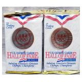 TWO (2) Unopened U.S. Olympic HOF Cards (15 cards)