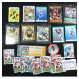 Football Vintage Lot: Bart Starr Topps Game Card,