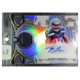 2015 Topps Finest Tyler Lockett SIGNED (RC) Patch!