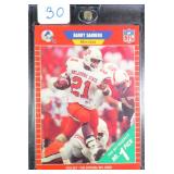 1989 Pro Set Barry Sanders #494 Rookie Card RC