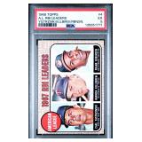 1968 TOPPS #4 A.L. RBI LDRS YSTRZMK/KLLBRW/RBNSN