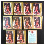 Eleven (11) Michael Jordan Basketball Cards