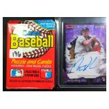 #87/125 Matt Krook Signed (RC) AND 1988 Donruss