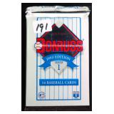 Unopened Baseball Pack, 1993 Donruss Series 1