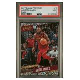 2017 PANINI PRESTIGE #16 LeBRON JAMES RAIN PSA 9