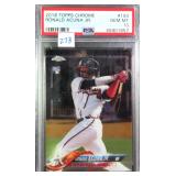 2018 TOPPS CHROME RONALD ACUNA JR. (RC) PSA 10