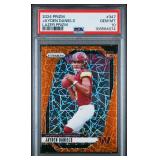 2024 PRIZM JAYDEN DANIELS LAZER PRIZM (RC) PSA 10