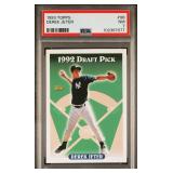 1993 TOPPS #98 DEREK JETER (RC) PSA 7