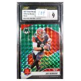 2021 Panini Mosaic Joe Burrow Green CSG 9