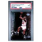 1998 UD BLACK DIAMOND #9 MICHAEL JORDAN PSA 9