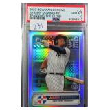 2020 BOWMAN SPANNING GLOBE JASSON DOMINGUEZ PSA 10