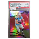 2017 Select CHRISTIAN McCAFFREY SILVER (RC) PSA 10