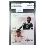 2022 Leaf Cristiano Ronaldo & Pele JDCC 10