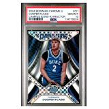 2024 BOWMAN CHROME UNIVERSITY COOPER FLAGG PSA 10