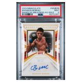 POP 1/0 #8/10 BRANDON MORENO SIGNED PSA 9