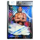 #38/75 2024 Topps Finest SIGNED Anderson Silva UFC