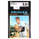 1971 Topps Jim Palmer SGC 5.5