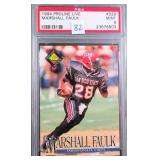 1994 PRO LINE LIVE #329 MARSHALL FAULK (RC) PSA 9