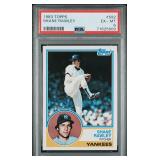 1983 TOPPS #592 SHANE RAWLEY PSA 6