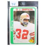 1978 Topps O.J. Simpson