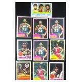Vintage Basketball Lot: (3) Dr. J, Pete Maravich,