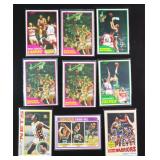 Vintage Basketball Lot: (4) Magic, Bird, McHale,