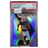 2020 MOSAIC CEEDEE LAMB SILVER PRIZM (RC) PSA 9