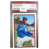 1989 BOWMAN #220 KEN GRIFFEY JR. (RC) PSA 9