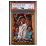 POP 10/0 #29/50 ZACCHARIE RISACHER Bowman U PSA 10