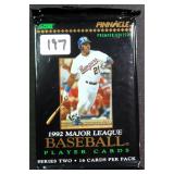 1992 Pinnacle Unopened Baseball Pack