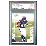 2007 SCORE #341 ADRIAN PETERSON (RC) PSA 9