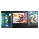 Three (3) Jordan Love Football Cards