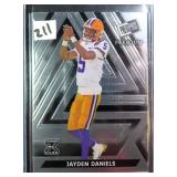 Jayden Daniels (RC) Pree Pass Premium Card